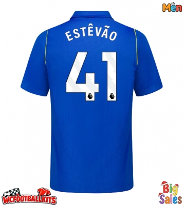 Chelsea Estevao Willian #41 Replica Home Stadium Shirt 2026-27 Short Sleeve